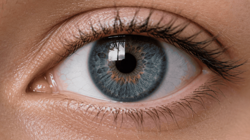 Looping blinking eye